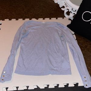 Club Monaco Blue Pullover Sweater XS